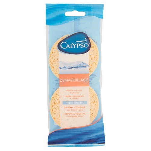 SPUGNA CALYPSO DEMAQUILLAGE X2